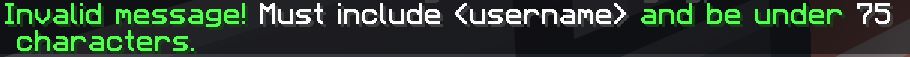 usernamerules
